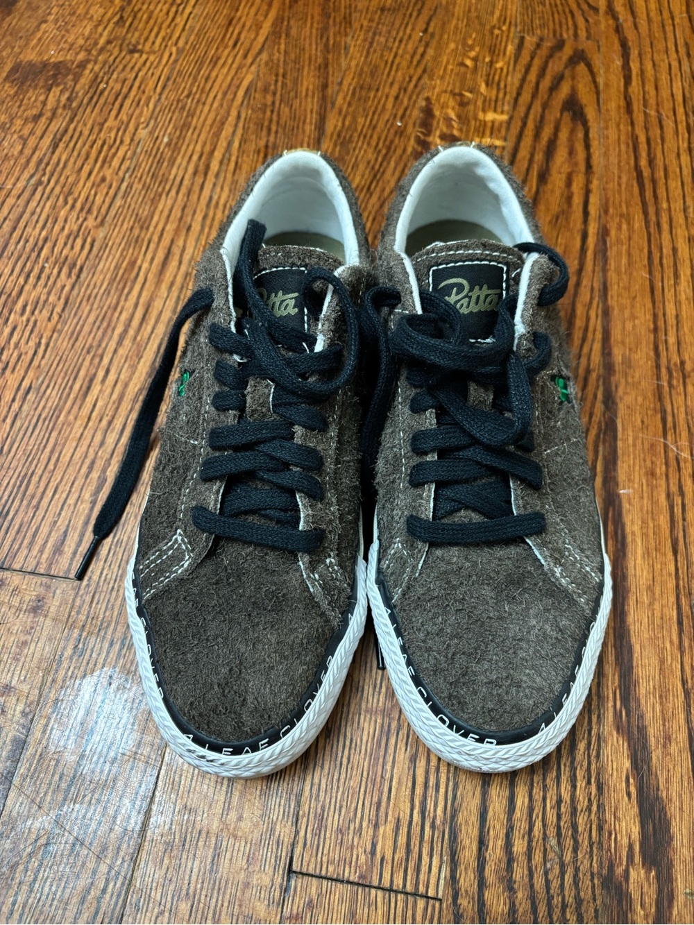 ConverseXPatta Brown Suede Low-Top Sneakers